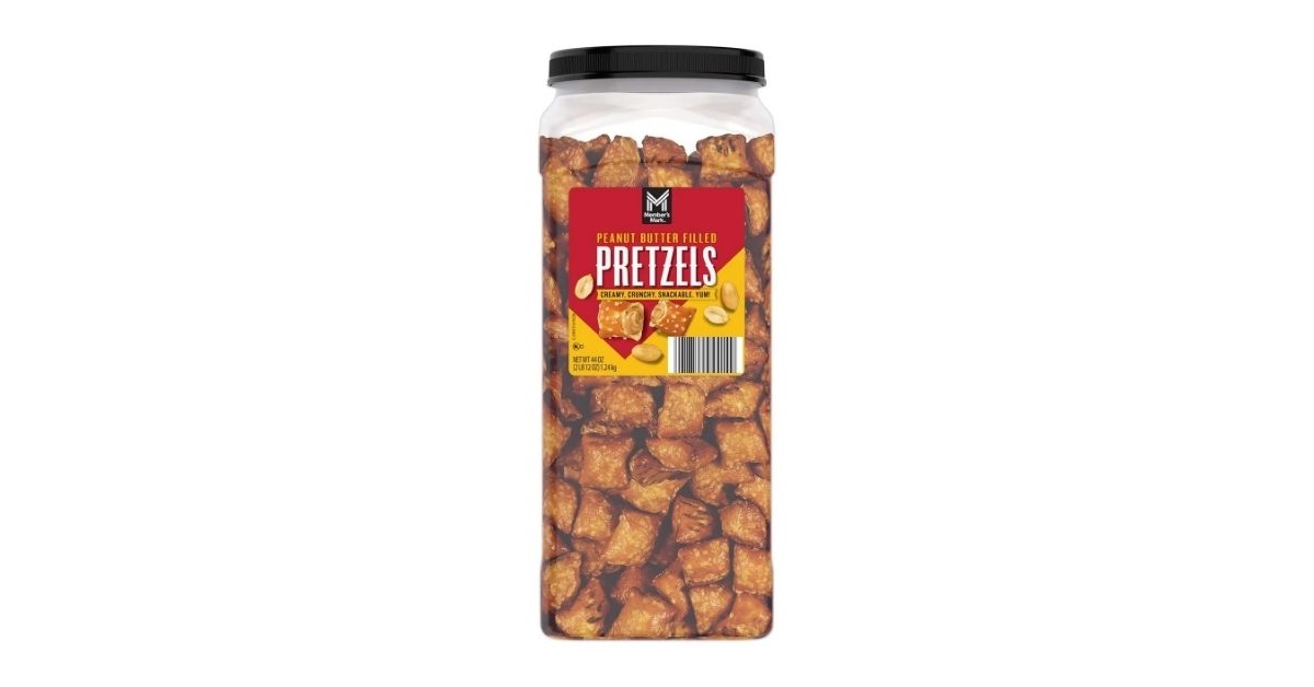 peanut butter filled pretzels