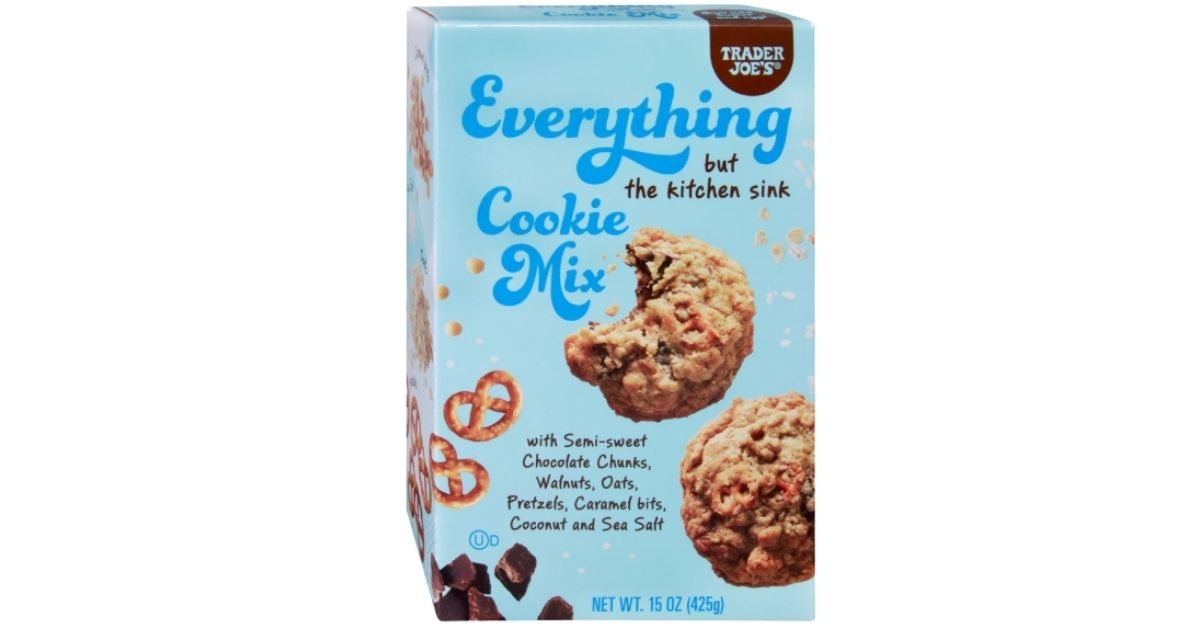 a box of cookie mix