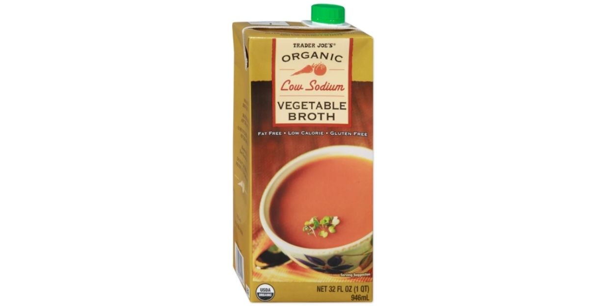 low sodium vegetable broth