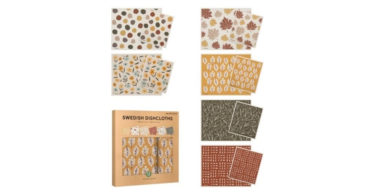 swedish dishcloths set