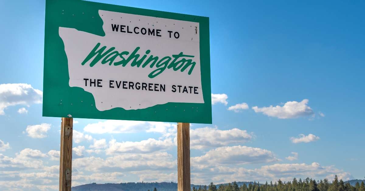 a roadside welcome to washington state