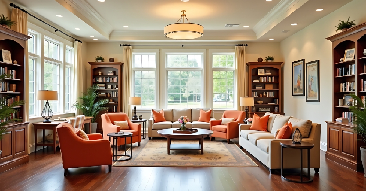 interior view of assisted living residence