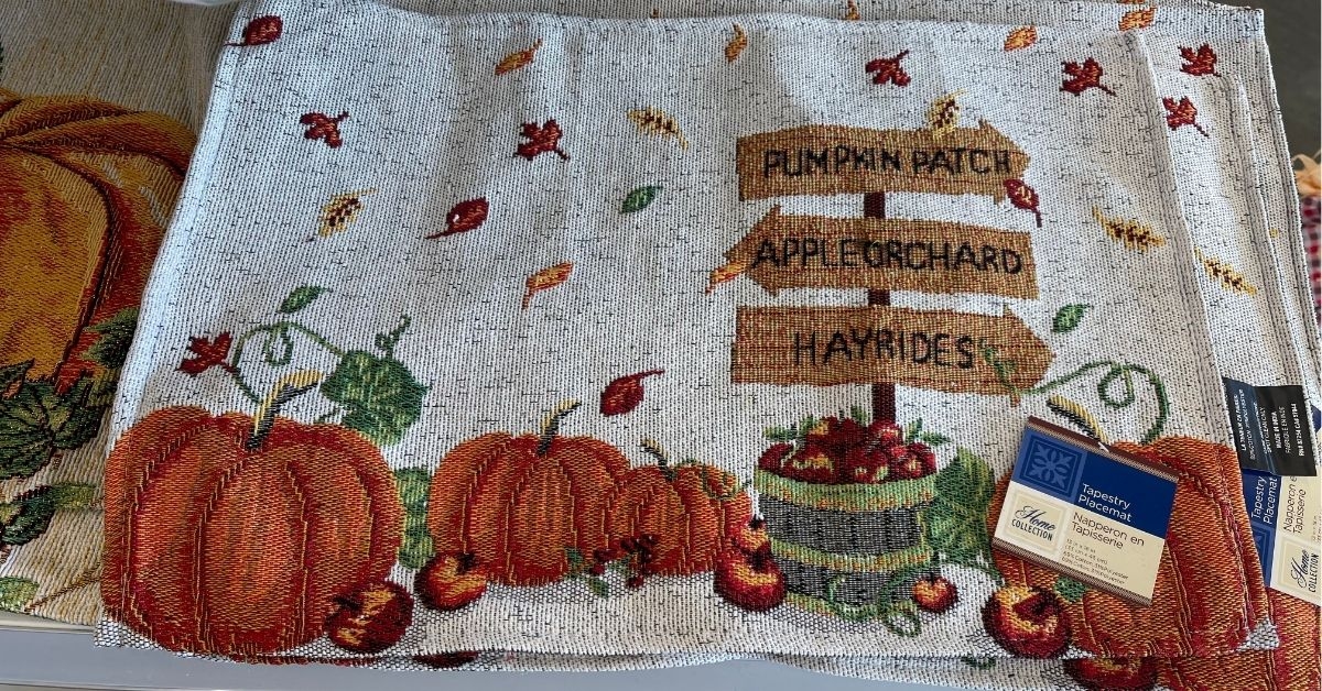 home collection tapestry placemat