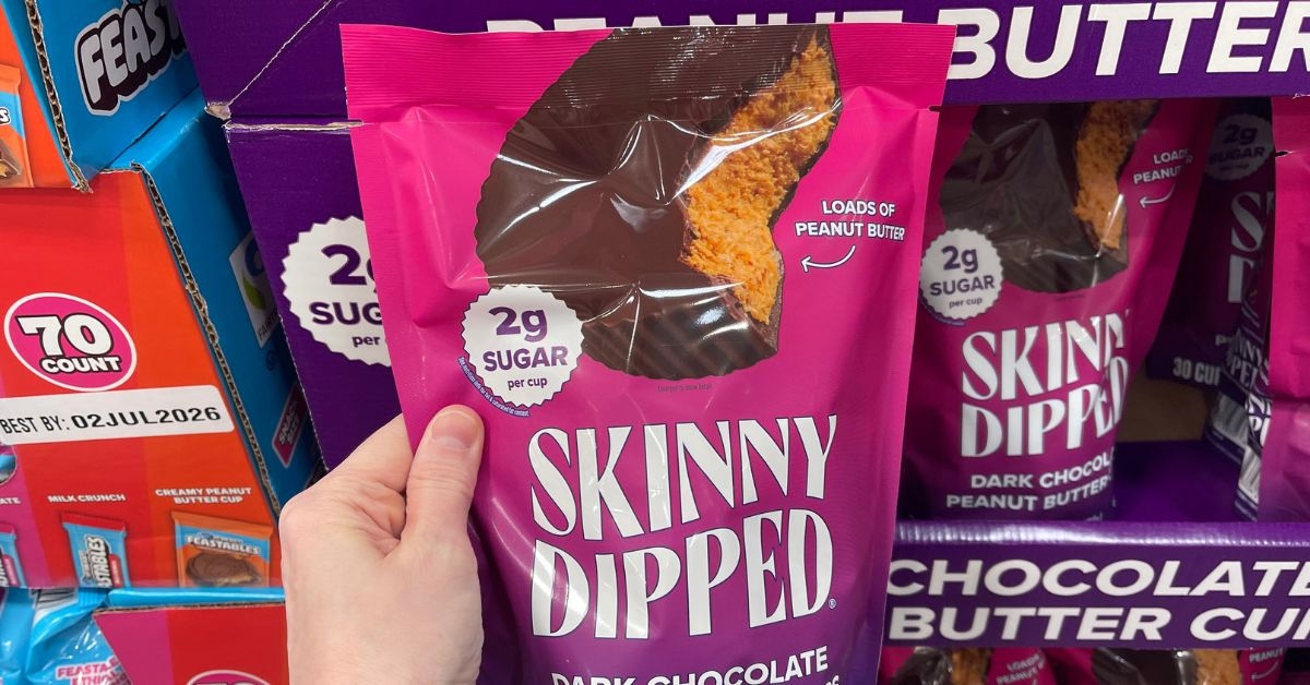 skinny dipped dark chocolate