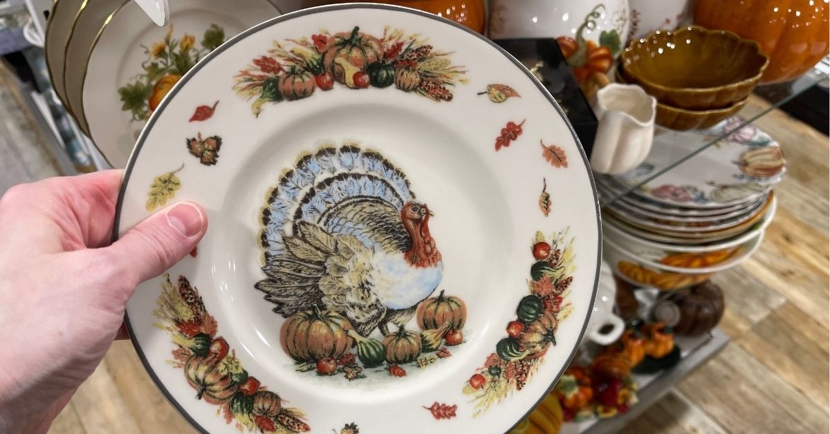 fifth turkey plate
