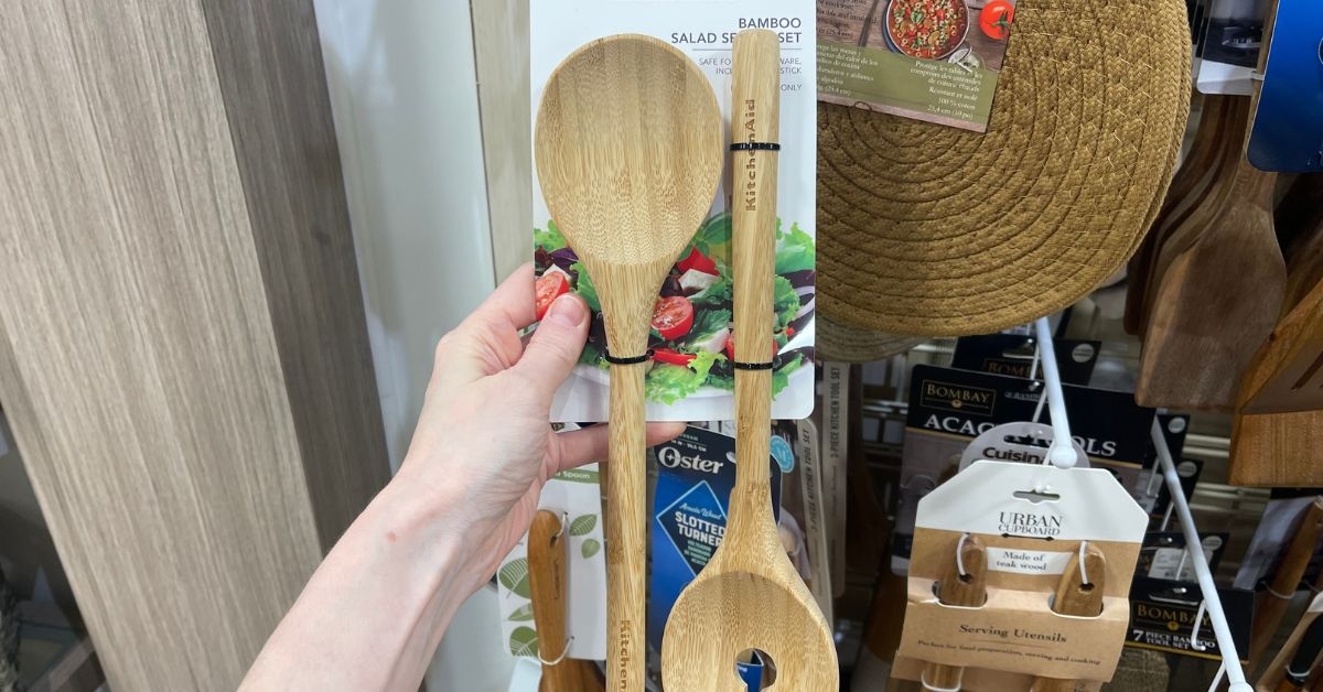 kitchenaid bamboo spoons