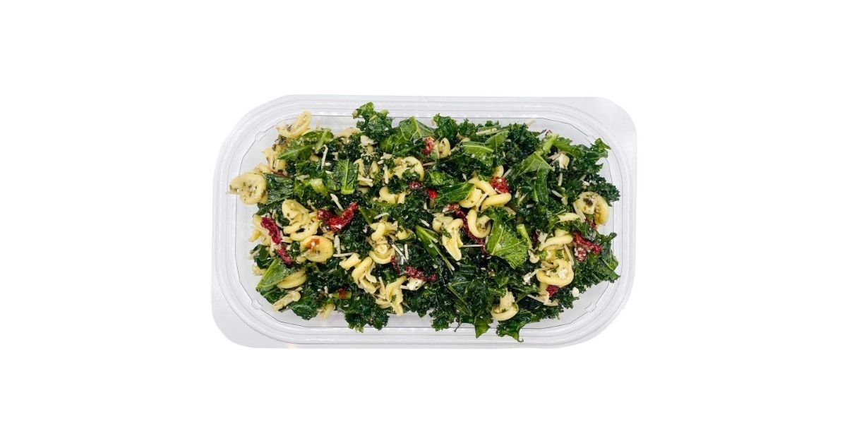 mediterranean kale pasta salad