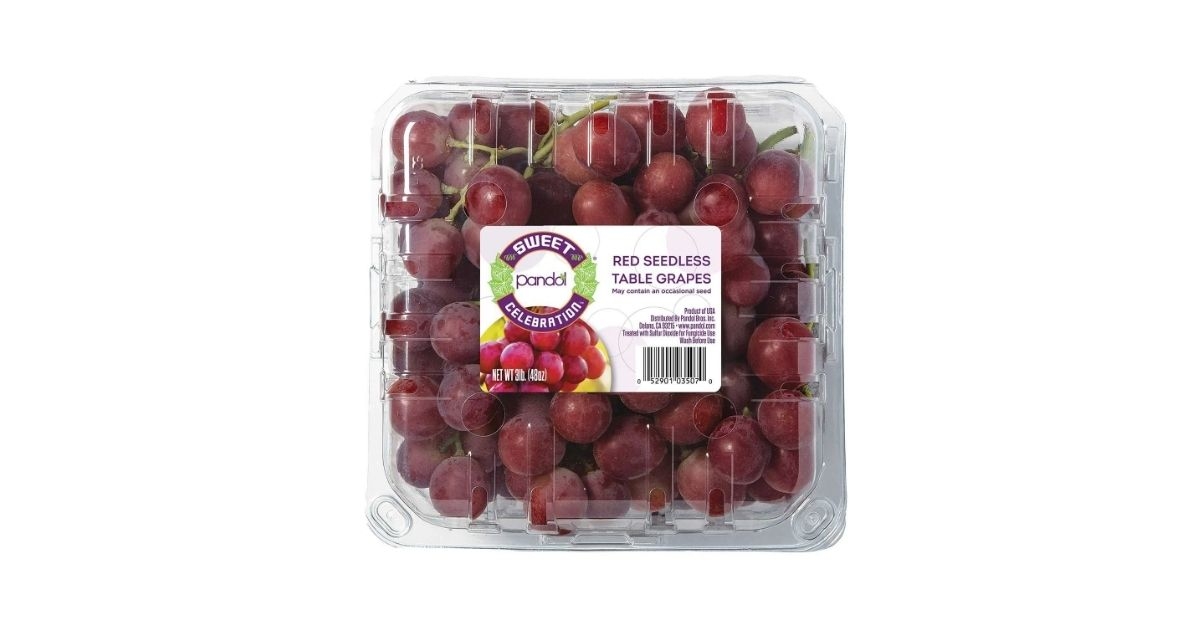 red seedless grapes