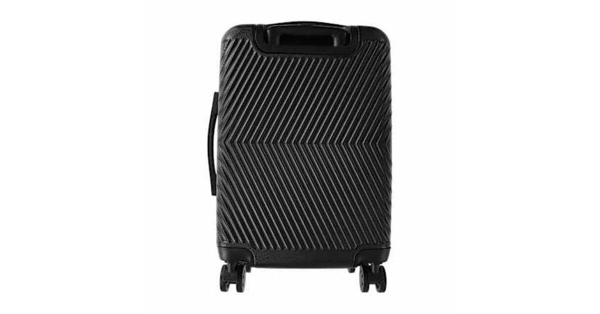 five below black suitcase