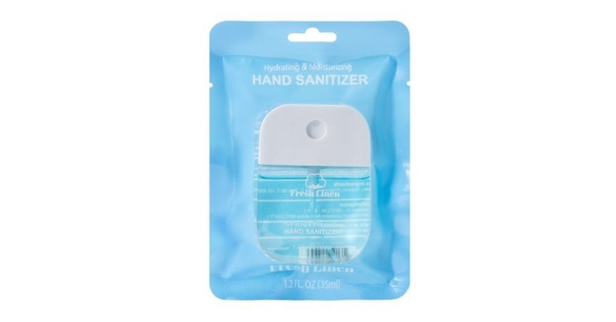 fresh linen hand sanitizer