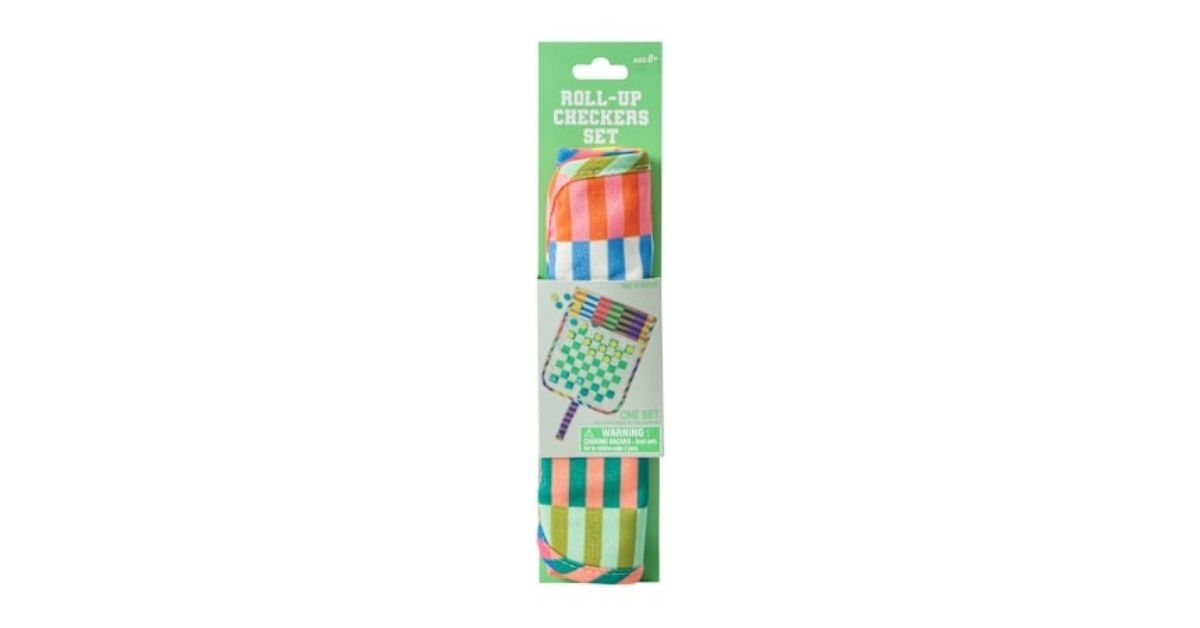 roll up checkers set