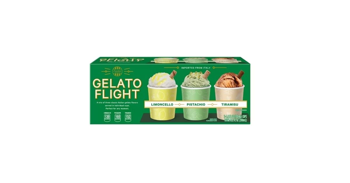 italian gelato flights