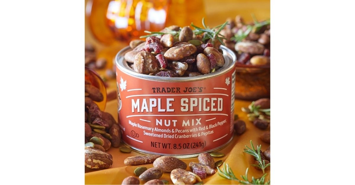 maple spiced nut mix