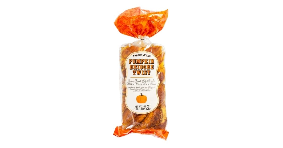 pumpkin brioche twist
