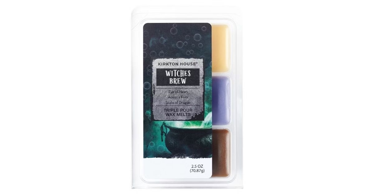 halloween triple pour wax melts