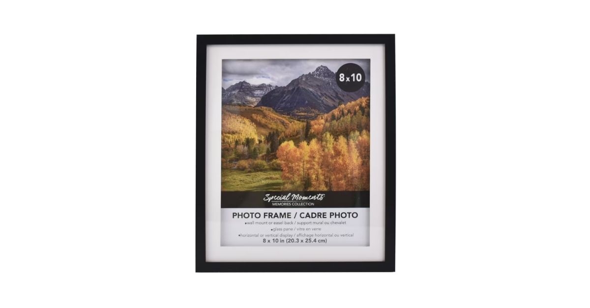 matted black picture frames