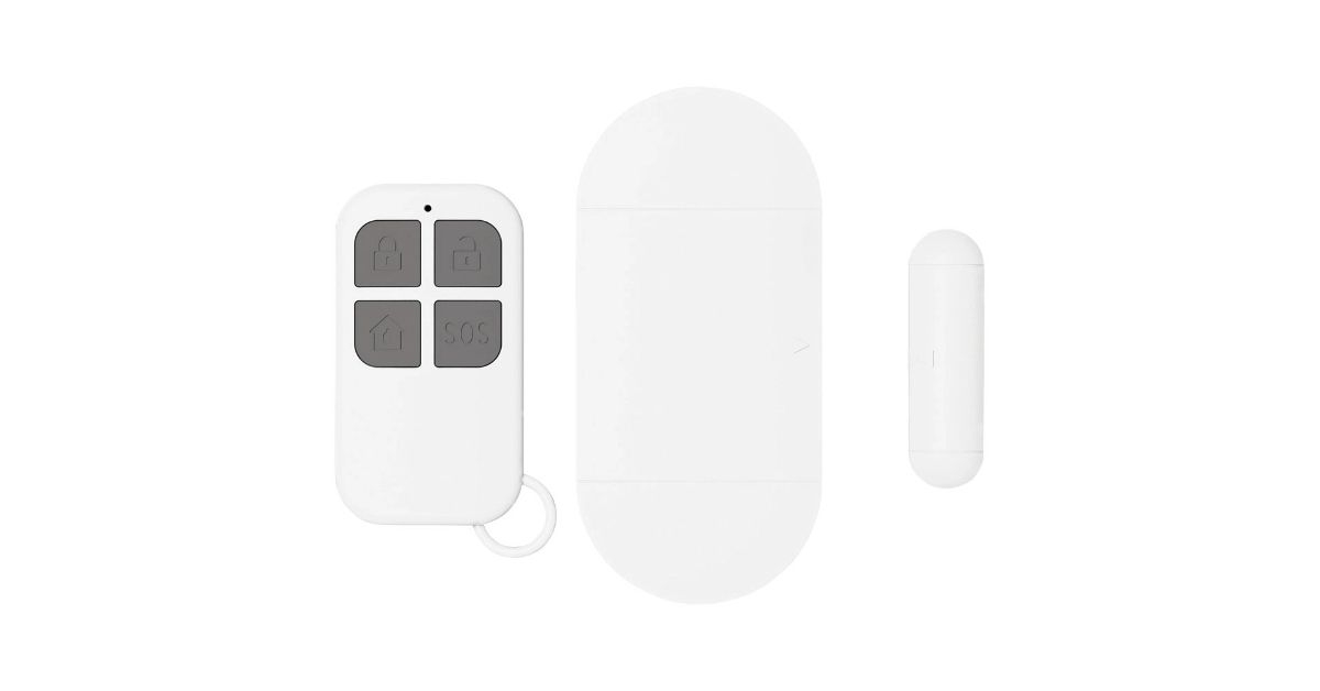 window alarm with remote control