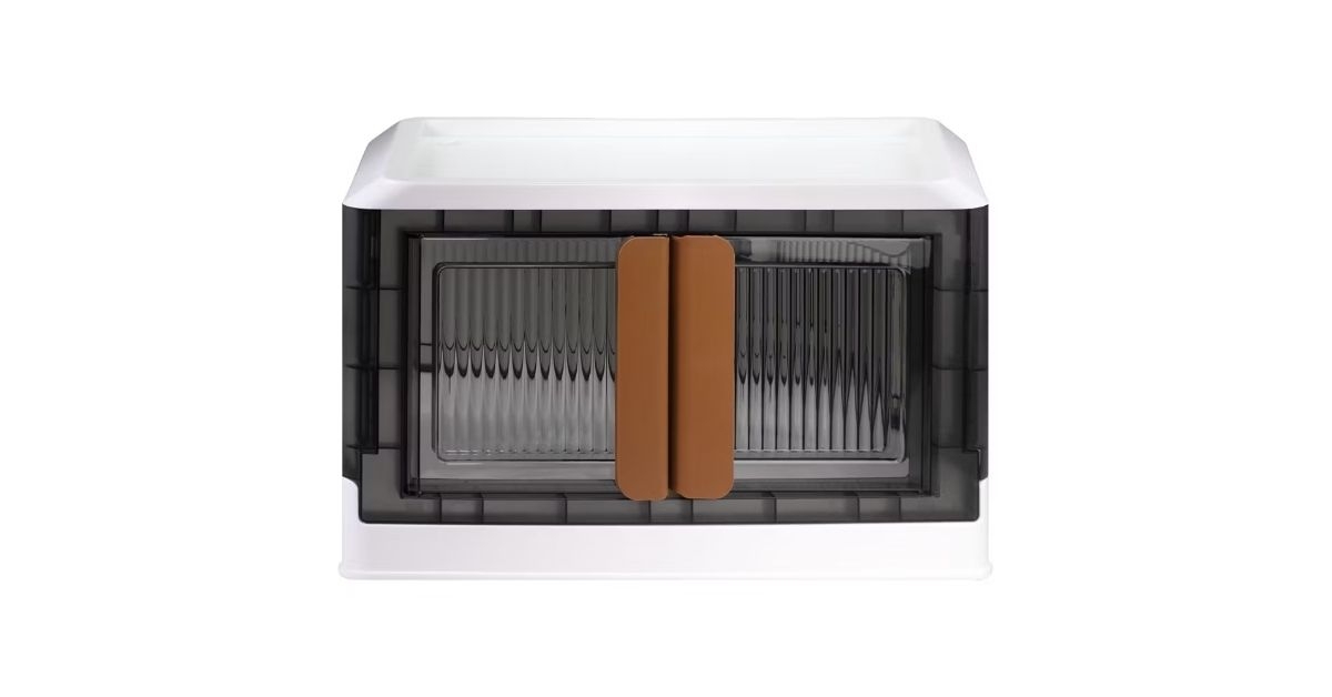 collapsible closet bin