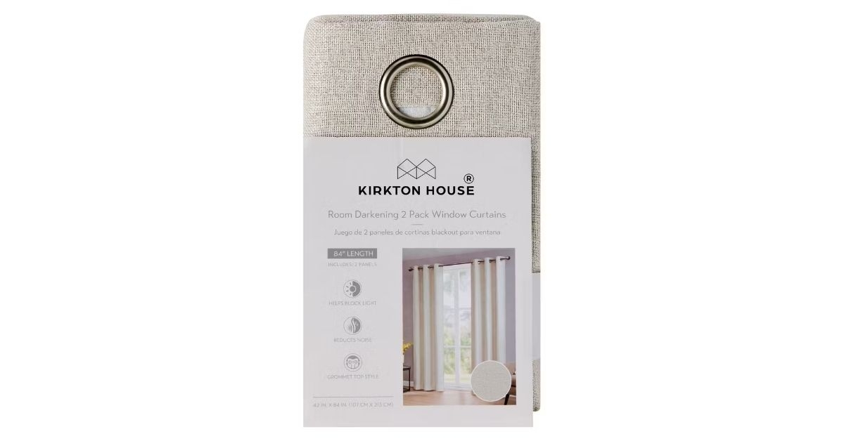 room darkening window curtains