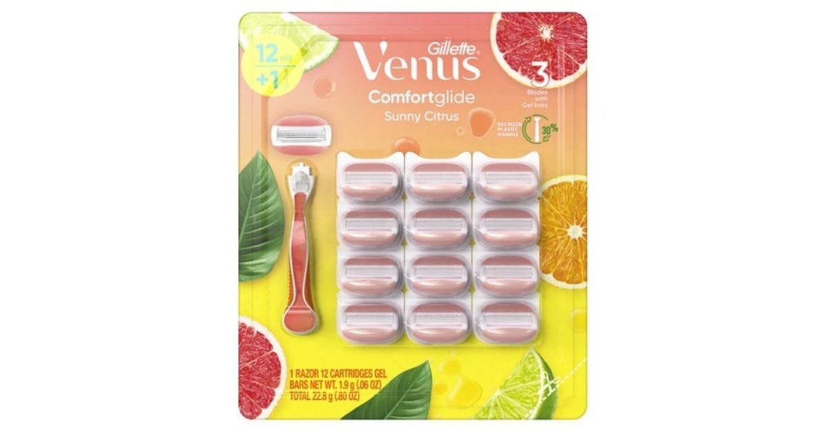gillette venus comfort glide razor set