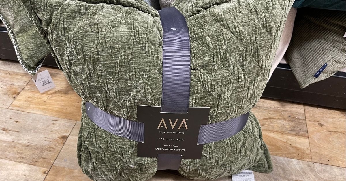ava decorative pillows