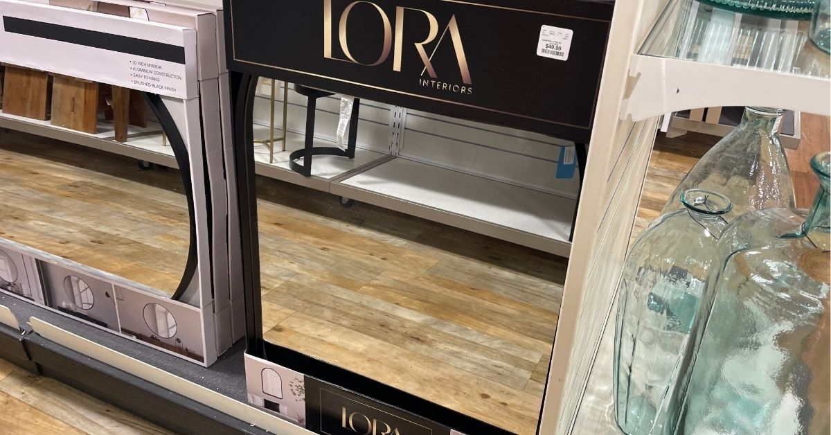 lora interiors mirror