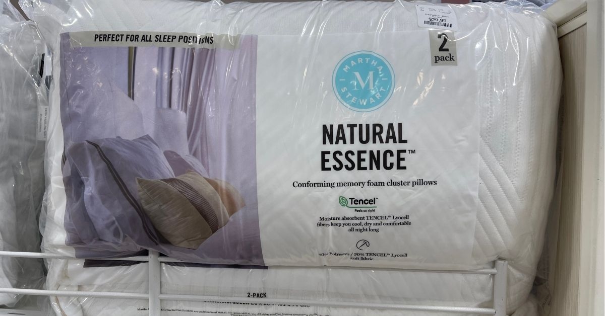 foam cluster pillows