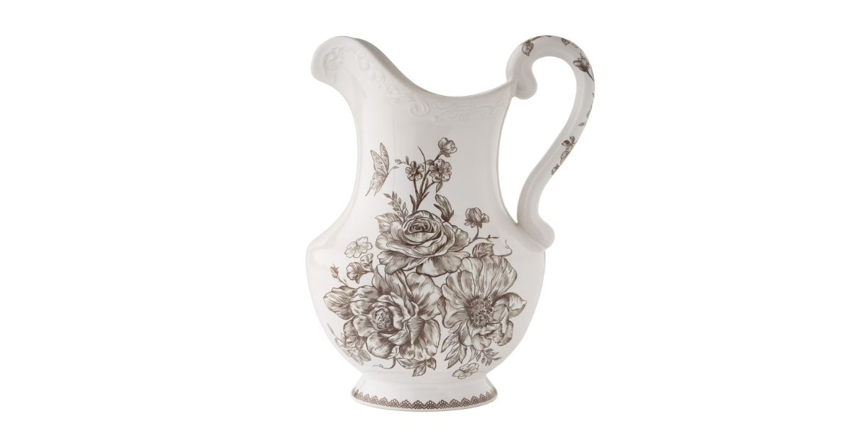 stoneware pitcher