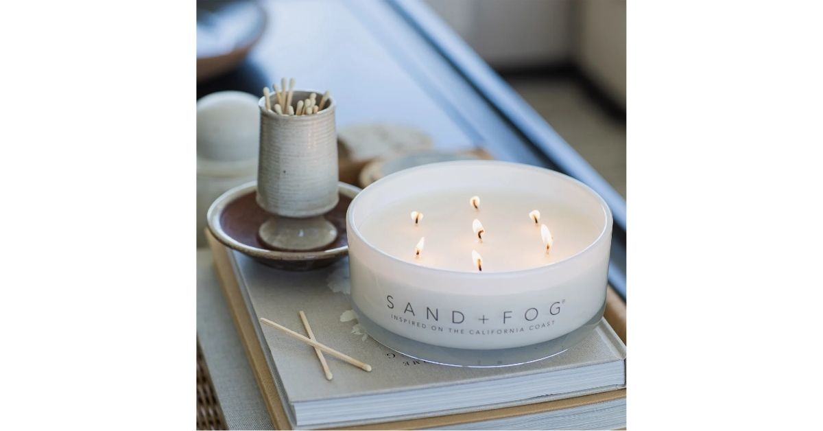 sand fog cocktail candle