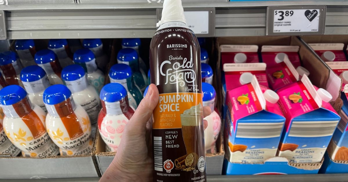 pumpkin spice cold foam