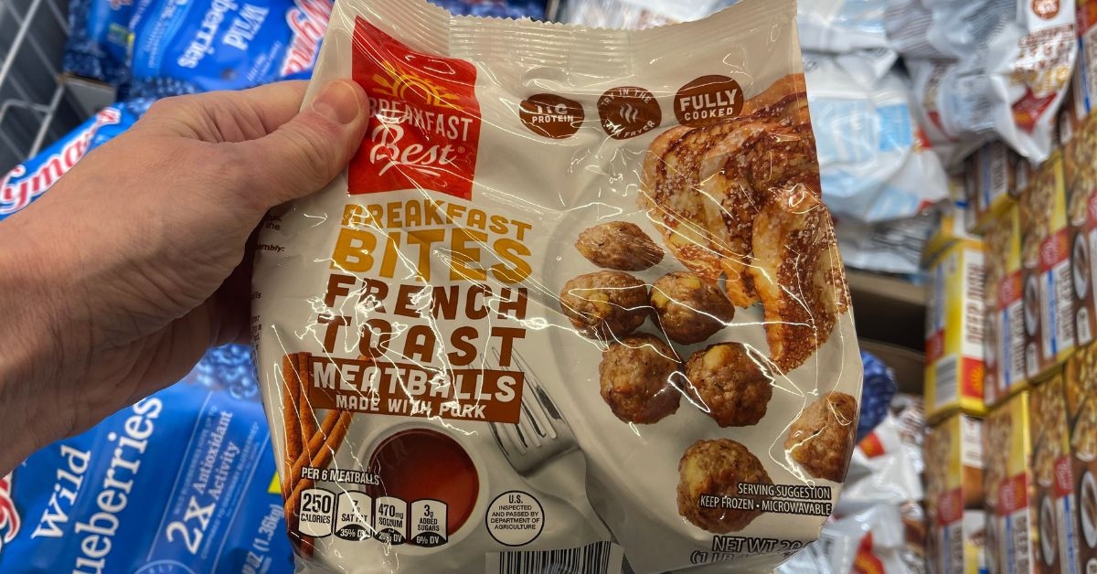 french toast meatballs