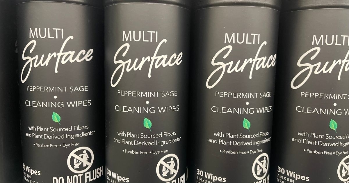 peppermint sage wipes
