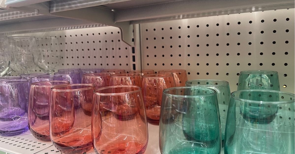 stemless wine glasses