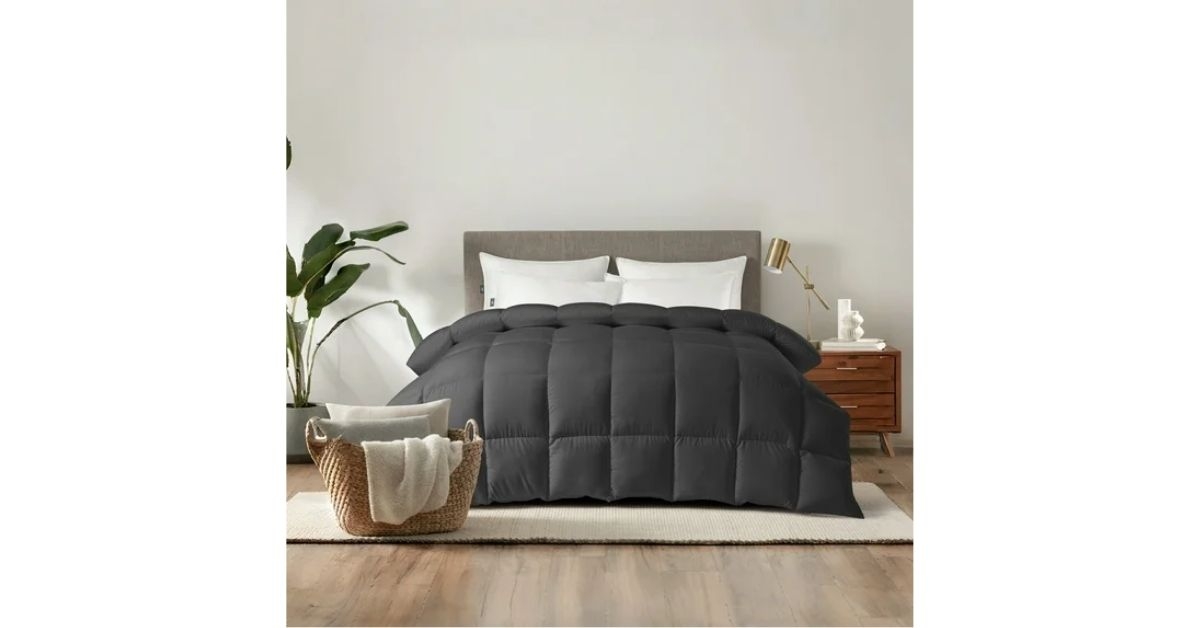 a solid down comforter