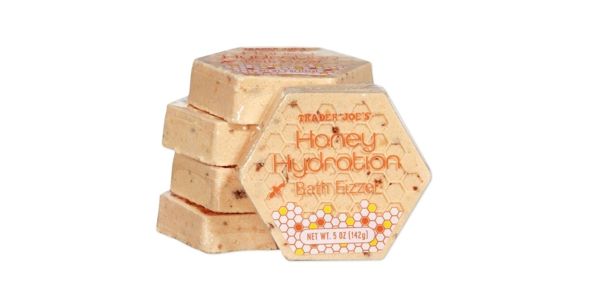 honey hydration bath fizzer