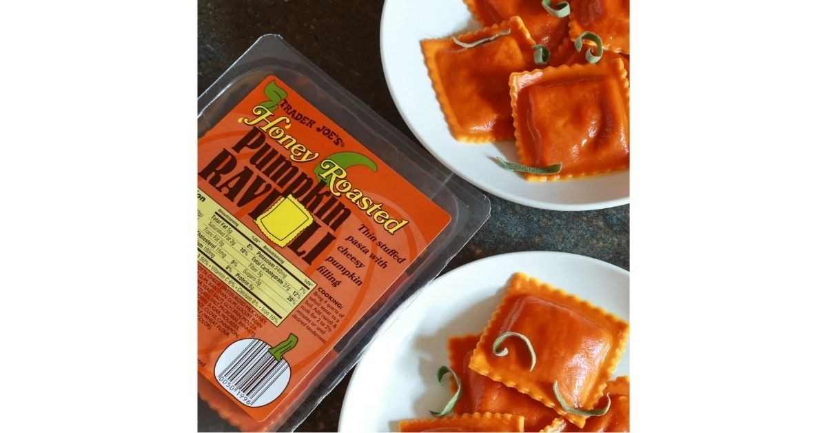 honey roasted pumpkin ravioli