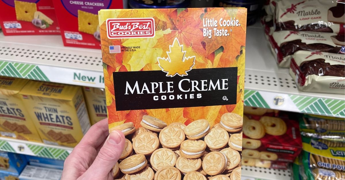 buds best maple creme cookies
