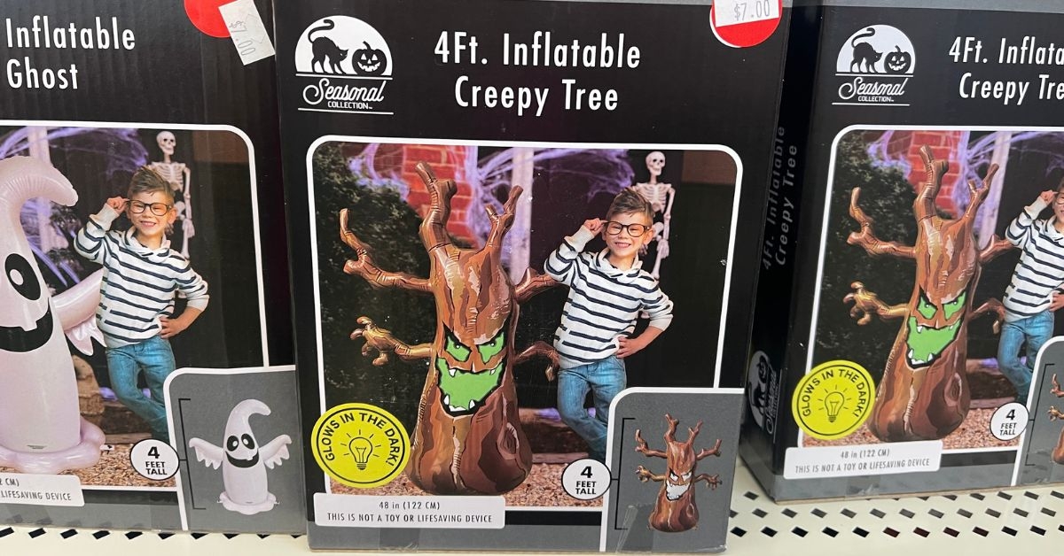inflatable creepy tree