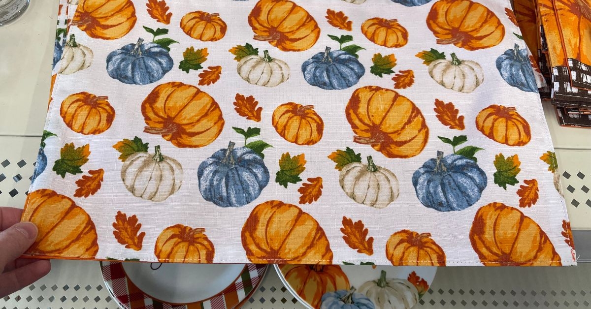 pumpkin placemat