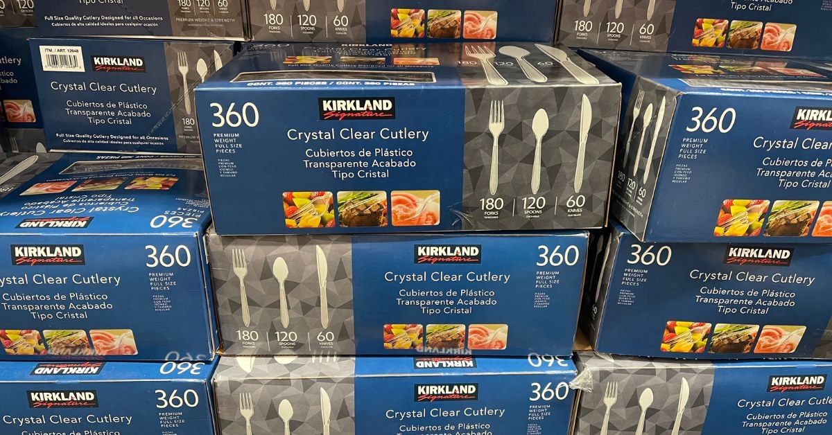 crystal clear cutlery
