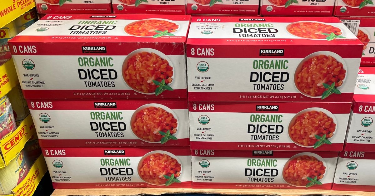 organic diced tomatoes
