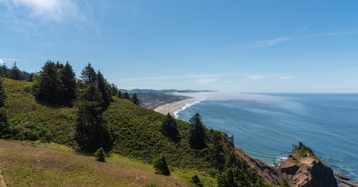 view from the top of the knoll hike 