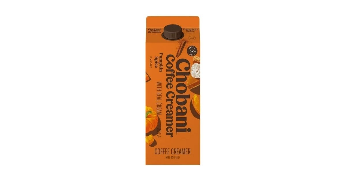 coffee creamer pumpkin spice