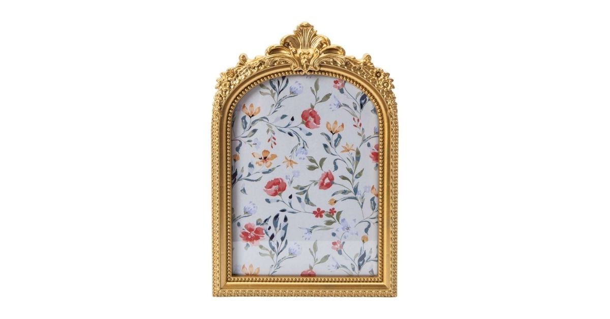 antique gold photo frame