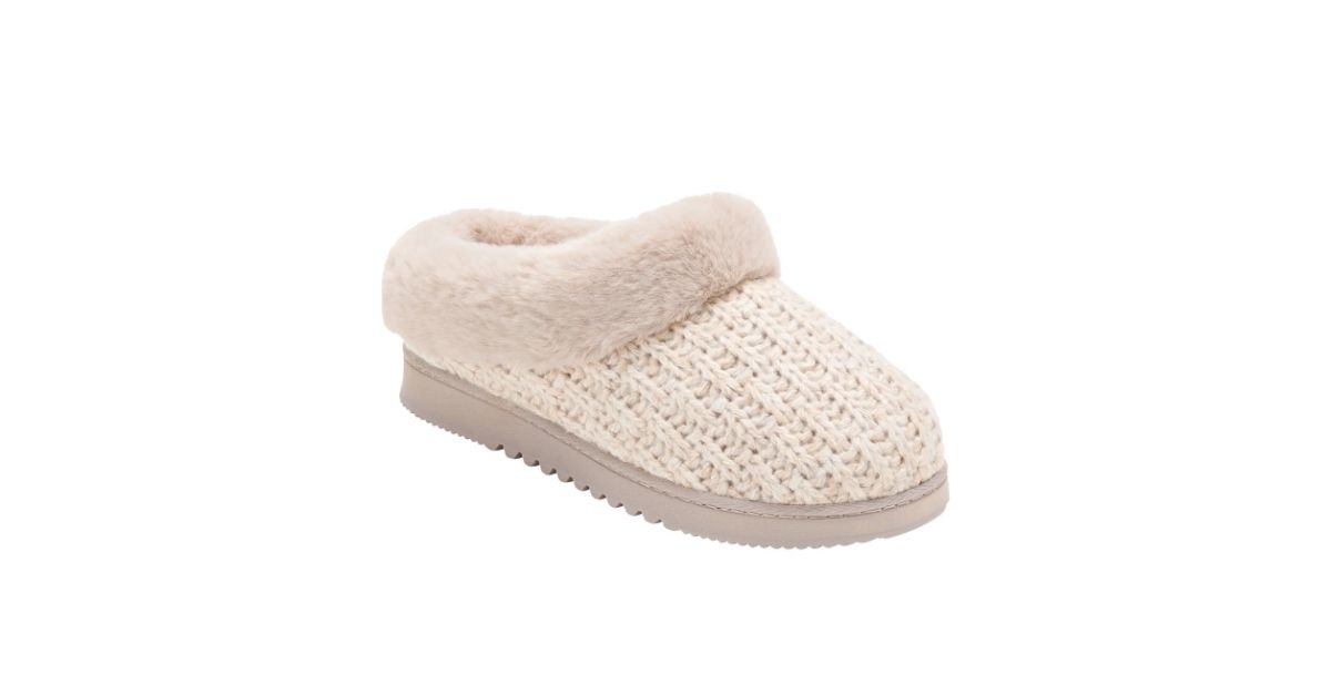 dearfoams womens slipper