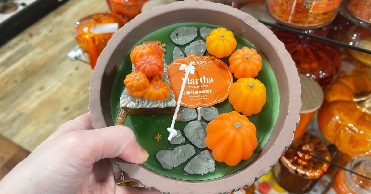 pumpkin harvest candle