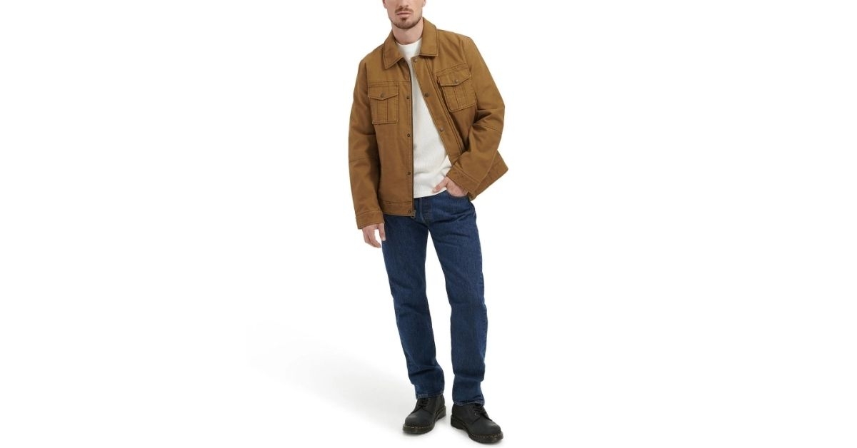 levis men's cotton jacket