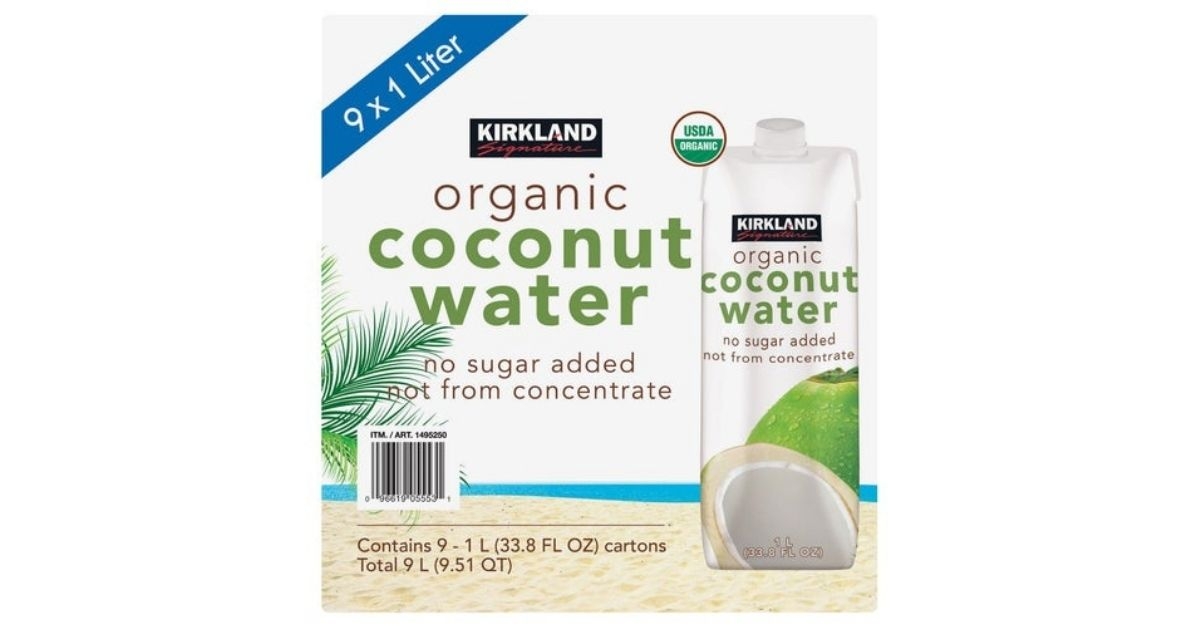 organic coconut water