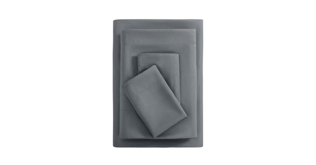 basic value microfiber bed sheet set
