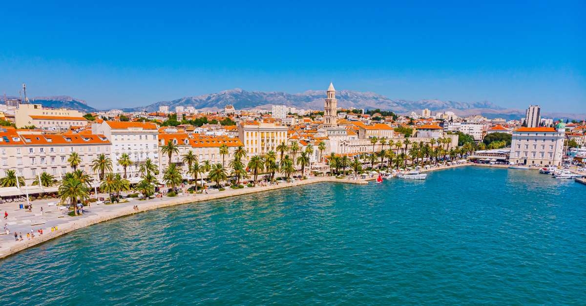 split town from above